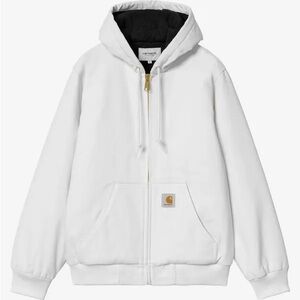 Carhartt WIP White Active Hoodie